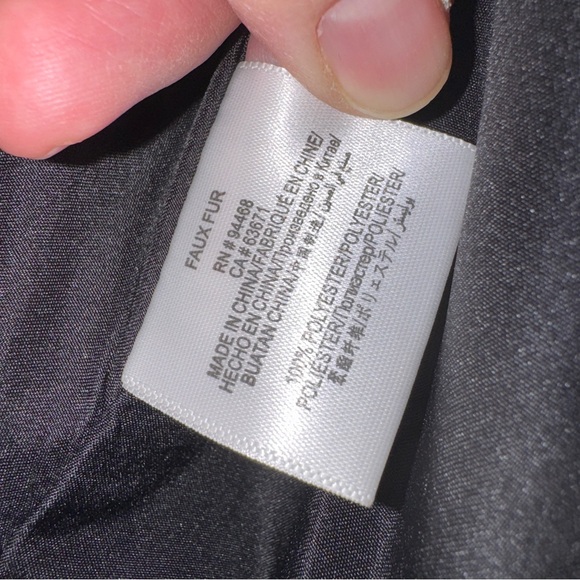 BCBGeneration Shimmering Black Jacket Cape - Picture 4 of 6